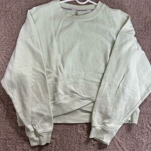 Calvin Klein Light Green Crew Neck Sweater